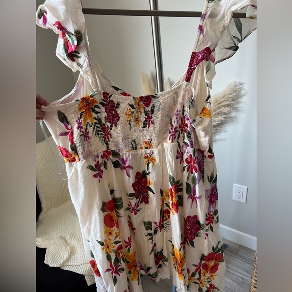 Old Navy Multi Coloured Floral Dress - XL - Picture 6 of 9